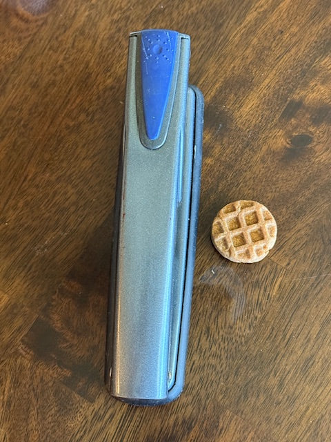 Apple Peanut Butter Waffle Dog Treats